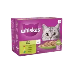 Whiskas – Mixed Menu in Jelly 12Pcs*85g