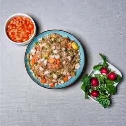 Biryani And Broth Meal