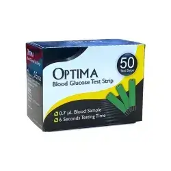 OPTIMA BLOOD GLUCOSE STRIPS