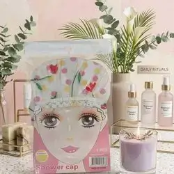 Waterproof Polka Dot Shower Cap