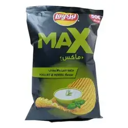 Lay's Max Yogurt & Herbs Flavored Chips 55g