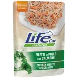 Life Cat Chicken fillets with Salmon 70g