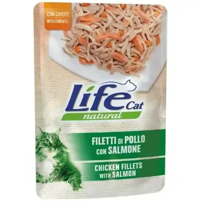 Life Cat Chicken fillets with Salmon 70g
