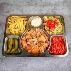 Half Chicken Shawarma Plate