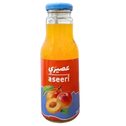 Aseeri Peach Juice (Glass Bottle, 300 ml)