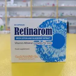 Retinarom Vitamin & Mineral Complex for eyes 30 capsules