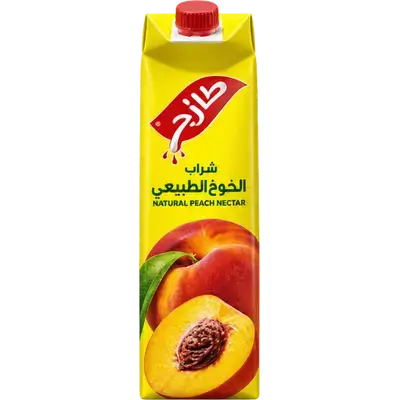 Tazich Peach Juice Packet 1ltr