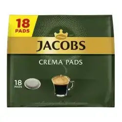 Jacobs Crema Coffee Pads – 18 Pads
