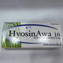 hyosin awa 10mg 20 tablets