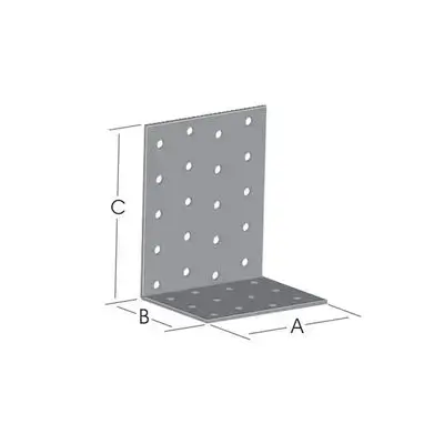 Angle Asymetric 90° 80X60X100