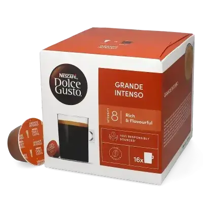 NESCAFÉ Dolce Gusto Grande Intenso – Intensity 8 – 16 Capsules