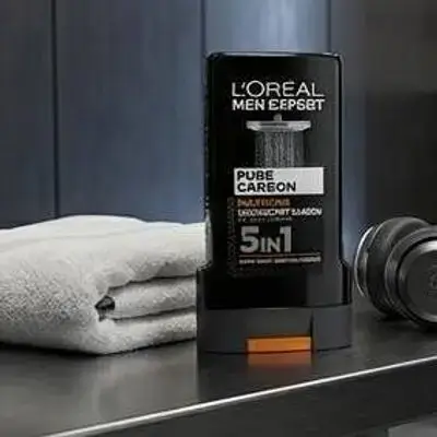 L'Oréal Men Expert Pure Carbon 5-in-1 Multi Action Shower Gel