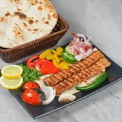 Chicken Kebab Platter (2 Skewers)