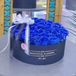 Box Of Natural Roses