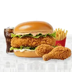 Buckingham Special (Burger Meal + 2Pcs)