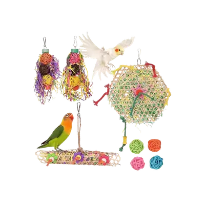 E237 – Bird Toy Set Mix