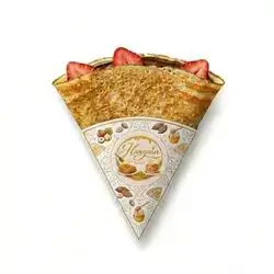 Strawberry Triangle Crepe