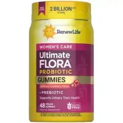 RenewLife Ultimate Flora probiotic 48vegan gummies