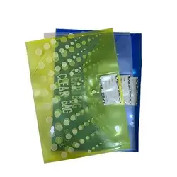 Envelope Folders With Button Closure