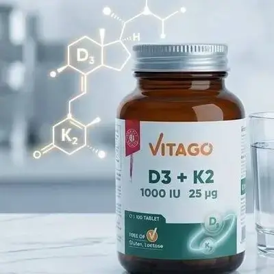 Vitago D3 + K2 is a dietary supplement