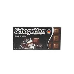 Schogetten Black And White Chocolate Tablet 100 Gm