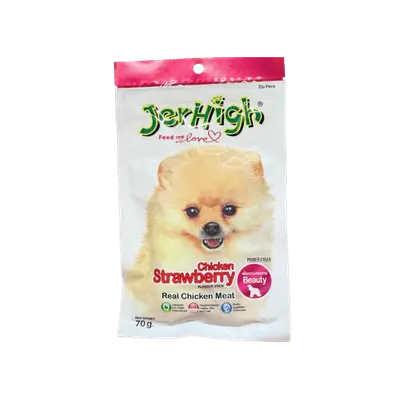 JerHigh – Chicken & Strawberry 70g