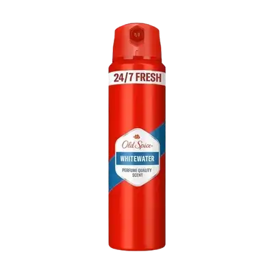 Whitewater Clean Watery Scent Deodorant Body Spray 150ml _ Old Spice