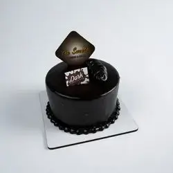 Dark Chocolate Cake Piece
