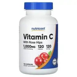 Vitamin C 1000mg 120caps NUTRICOST