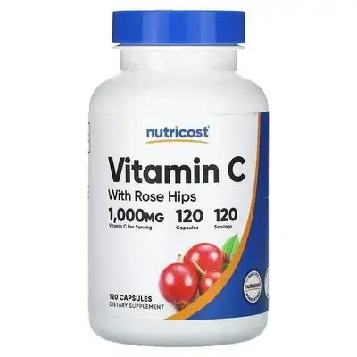 Vitamin C 1000mg 120caps NUTRICOST