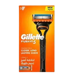 Fusion 5 Blades for A Closer long Lasting Shave for Man 2 Razors _ Gillette