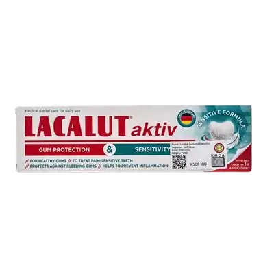 Aktiv Gum Protection & Sensitivity Toothpaste 75ml _ LACALUT