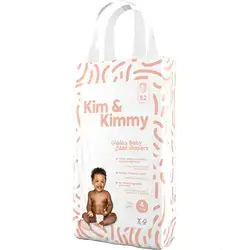 Kim & Kimmy Diapers Size 4  (9 kg - 14 kg) / 52 diapers
