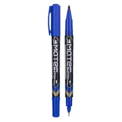 Deli Mate Double Marker Blue (0.5mm - 1.0mm)