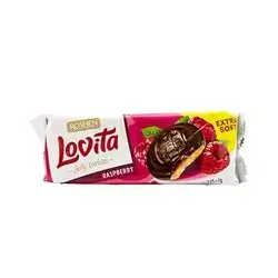 Roshen Lovita Jelly Cookies Raspberry 135 Gm