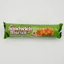 Eti Sandwich Biscuit With Hazelnut Cream 61G