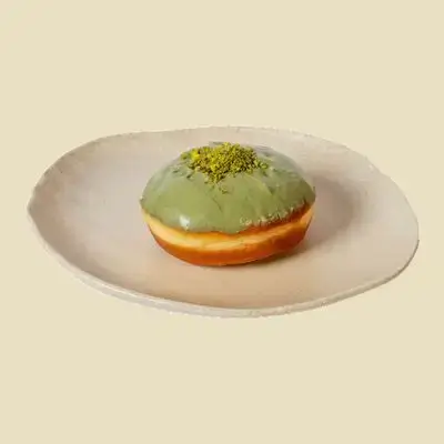 Pistachio Stuffed Donut