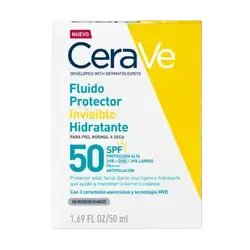 Cerave Invisible Moisturizing Protective Fluid Fps50 50ml