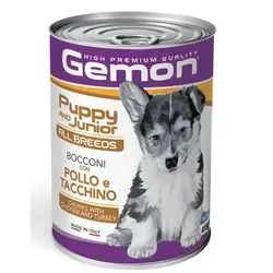 Gemon Puppy & Junior Chicken & Turkey 400g