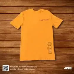 FARFETCH T-SHIRT OFF-WHITE X CANDIE ORANGE 2XL