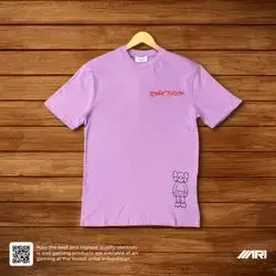 FARFETCH T-SHIRT OFF-WHITE X CANDIE PURPLE SMALL