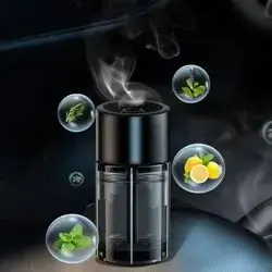 Home and car air freshener device - charging