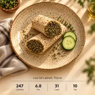 Labneh & Zaatar Sandwich