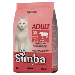 Simba Adult Cat Food With Beef Flavour 20Kg