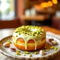 Pistachio donut