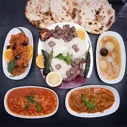 Meat Qalya on Rice