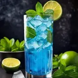 Blue Hawai Mojito
