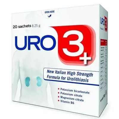 URO 3 plus 24 sachets