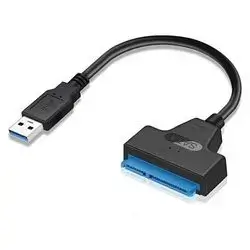 USB to SATA ,Adapter for connecting 2.5" SATA hard drives to a USB type A port.