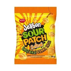 Kent Jelibon Sour Patch Peach Flavour 80 Gm
